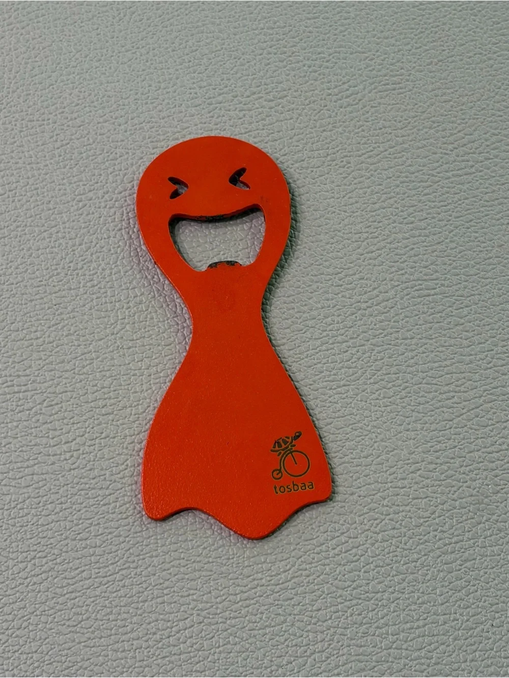 Orange Novelty Magnetic Bottle Opener Fridge Magnet Tosbaa
